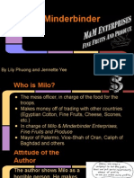 Catch 22 - Milo Minderbinder