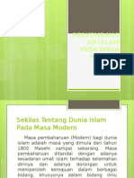 Perkembangan Islam Pada Masa Modern