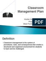 classroom management plan - holt