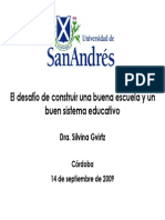 Gvirtz - Buena Escuela Para Directores