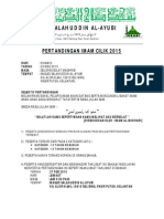 Pertandingan Imam Cilik 2015 PDF