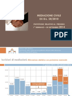 Mediazione Civile 30 Settembre 2014