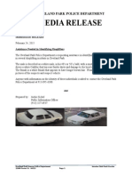 Media Release: Overland Park Police Department