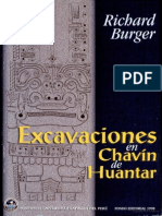 BURGER, R. 1998. Excavaciones en Chavín de Huantar PDF