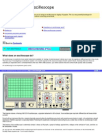 Using An Oscilloscope