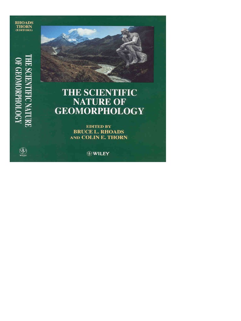 The Scientific Nature of Geomorphology PDF Logical Consequence
