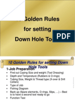 SLB Tools Golden Rules