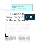 Comunicación en Fam