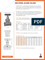 Stainless Steel Globe Valves: Applications