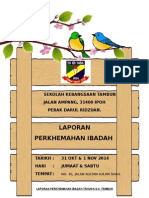 Laporan Perkhemahan Ibadah 2014