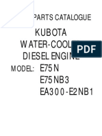 Kubota Engine Parts List REV 200608