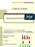 Solve Multiplication Problems