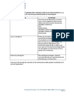 Calendario de Elaboración de Convenios