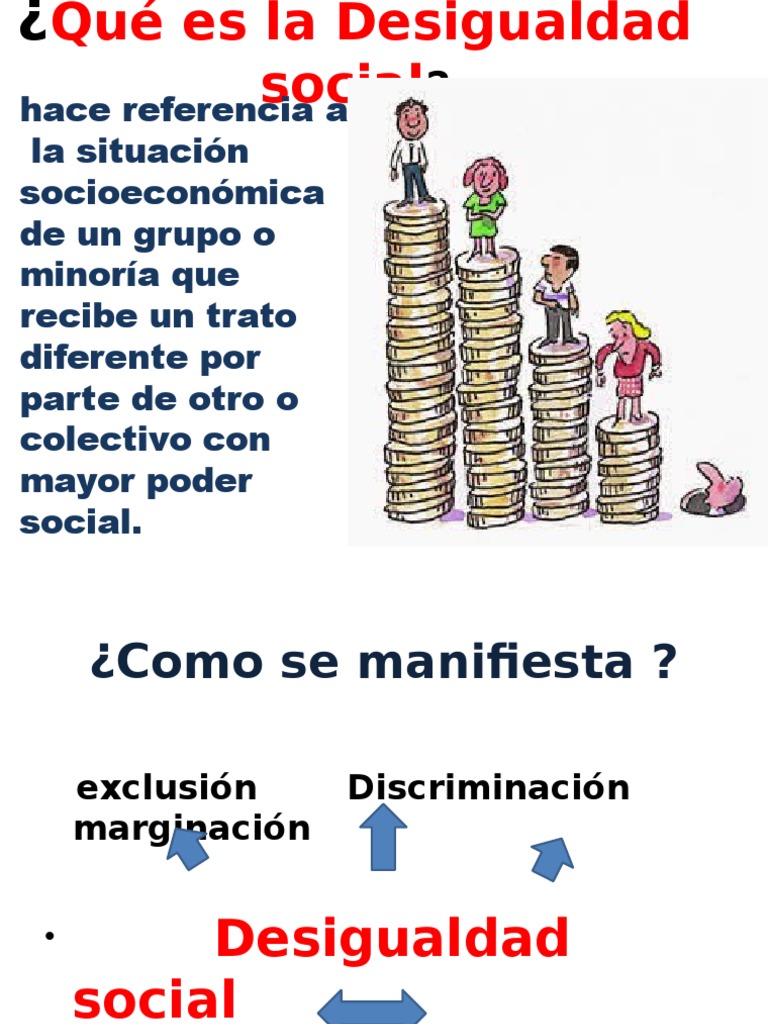 Definición de Desigualdad Social | PDF | Desigualdad social ...