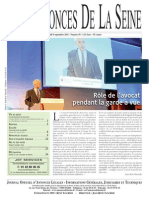 Edition Du Jeudi 8 Septembre 2011