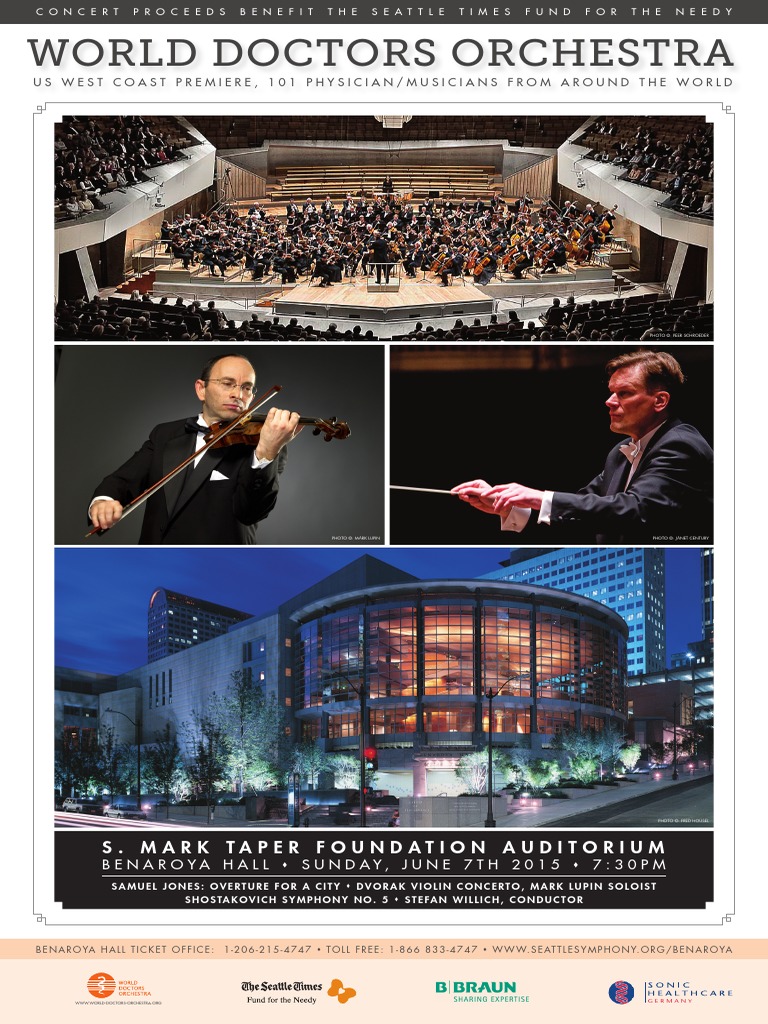 World Doctors Orchestra S. Mark Taper Foundation Auditorium PDF