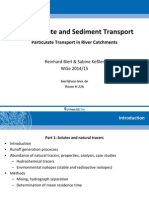 01 Fluvial Systems 2014 Runoff Tracer