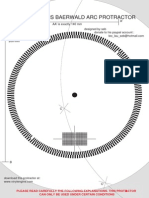 The Thorens Baerwald Arc Protractor: A A' AA' Is Exactly 140 MM B' Designed by Seb Donate To His Paypal Account