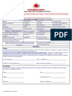 System Security Compliance Form: Personal Details of Owner (All Fields Are Compulsory)