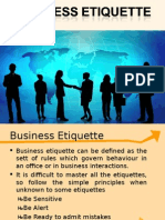 Business Etiquittes New