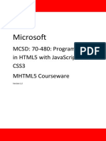 MCSD Web Applications Html5 Courseware