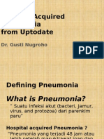 Pneumonia Hospital From Uptodate
