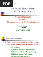 Microprocessor & Itsmicroprocessor & Its Applications - PPTX Applications