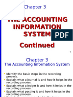 The Accounting Information System Continued