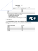 Cheme 178 Hw7: Y&L Problem 3.11