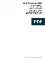 Regionalisme Critique PDF