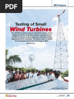 Small Wind Turbines