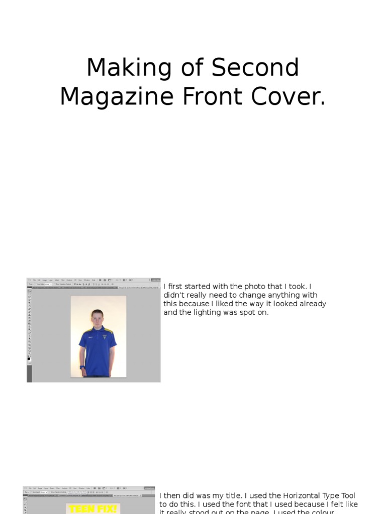 Magazine Cover Design Guide | PDF
