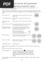 Easy Set-Up Guide For The 550 Reg Matting