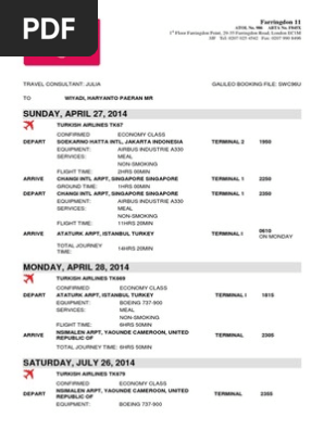 Flight Ticket