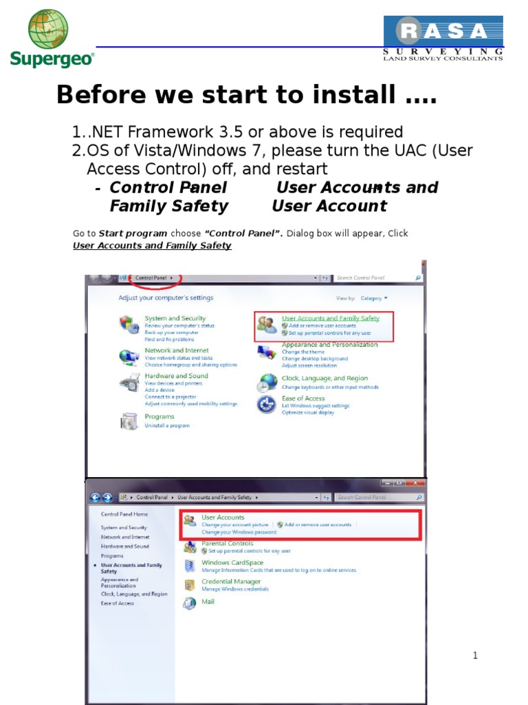SuperGIS Desktop Installation Guide | PDF | Button (Computing ...