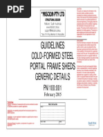 Generic Connection Details Cold-formed Steel Structures