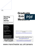 Graduate Entry To Medicine: WWW - Manchester.ac - Uk/careers