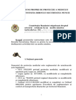 Instructiuni Proprii de Protectia Mediului