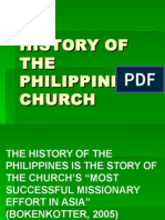 History of THE Philippine Church