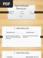 Aprendizaje Servicio
