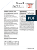 El 157d 01 Arc x40 Spec 20-6-2014 Specification Sheet