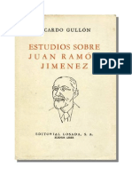 Gullon Ricardo - Estudios Sobre Juan Ramon Jimenez