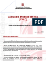 Presentació AVAC 4-2-2015 Claustre