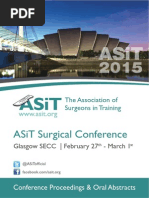 Download ASiT 2015 Programme  Abstract Book  by Association of Surgeons in Training SN256896555 doc pdf