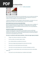 Dicas Para Uma Célula de Êxito