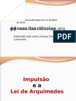 Arquimedes e a Lei da Impulsão