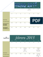 Calendario Fechas Importantes Juan Estiven Mejia Lopez 9C
