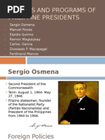 Download Foreign Policy of Philippine Presidents by Ma Lourdes Burac SN256906473 doc pdf