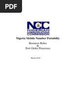 Legal-Number Portability-Business Rules-Port Order Processes PDF