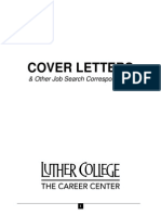 Cover Letters: & Other Job Search Correspondence